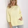 Žlutá prodloužená mikina ARTESIA