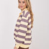 Zářivě žlutá half-zip mikina POLOLINE