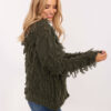 Khaki boho kardigan SEHER Rue Paris