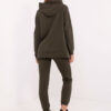 Khaki basic komplet s mikinou s kapucí – ARELIA
