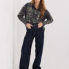 Khaki kostkovaná košile STITCH & SOUL – ESMELIA