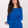Kobaltový plus-size top COMFOREL
