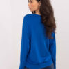 Kobaltový plus-size top DRAPELLA