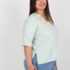 Mátový plus size top PEARLVIE