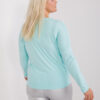 Mátový plus size top ELISAVIE