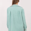 Mátová košilová bunda z bouclé RUE PARIS – QYRAYRA