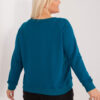 Námořnicky modrá plus size mikina Donna – BELALIA