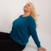 Námořnicky modrá plus size mikina Donna – BELALIA