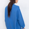 Tmavě modrá oversize mikina Twist – BELENA