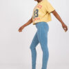 Modré skinny fit džíny RUE PARIS – GUDRUN