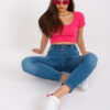 Modré skinny džíny Antibes RUE PARIS – MELESSA