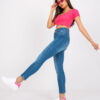 Modré skinny džíny Antibes RUE PARIS – MELESSA