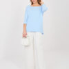 Světle modrý basic top ESMARIE