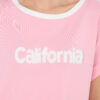 Zářivě růžové tričko TIBERIA California