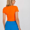 Oranžový crop top HEARTGEM