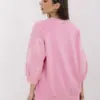 Růžová tuniková mikina ARTESIA