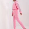 Růžové jogger tepláky Lily Rose – FRAELLE