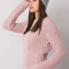 Šedá pletená beanie čepice – VALERIE