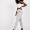Šedé hladké tepláky Jessica MAYFLIES – FRAELLA