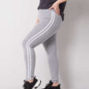 Šedé melírované legíny plus size Millie – NYRALIA
