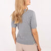 Šedý svetr RENĀTE s viskózovou směsí
