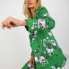Zelené květované elegantní sako – VYRORENA