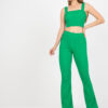Zelený casual komplet s kalhotami ITALY MODA – ANATOLA
