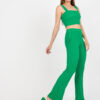 Zelený casual komplet s kalhotami ITALY MODA – ANATOLA